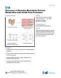 Cover page: Discovery of Reactive Microbiota-Derived Metabolites that Inhibit Host Proteases.