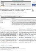 Cover page: Rapid biodegradation of renewable polyurethane foams with identification of associated microorganisms and decomposition products