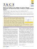 Cover page: Effects of Crowding on the Stability of a Surface-Tethered Biopolymer: An Experimental Study of Folding in a Highly Crowded Regime