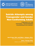 Cover page: Suicide Attempts Among Transgender and Gender Non-Conforming Adults