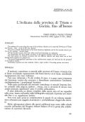 Cover page: L’Avifauna delle province di Trieste e Gorizia, fino all’Isonzo