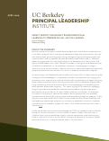 Cover page of Impact Report: Designing Transformational Learning To Prepare Social Justice Leaders