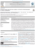 Cover page: Serological study and risk factor analysis on Peste des Petits Ruminants in sheep in Bangladesh.