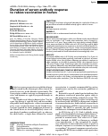 Cover page: Duration of serum antibody response to rabies vaccination in horses.