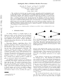 Cover page: Ambiguity Rate of Hidden Markov Processes