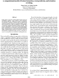 Cover page: A computational model of feature formation, event prediction, and attentionswitching