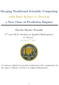 Cover page of Merging Traditional Scientific Computing&nbsp;with Data Science to Develop New Class of Prediction Engines