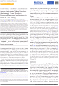 Cover page: Lower Urine Tenofovir Concentrations Among Individuals Taking Tenofovir Alafenamide Versus Tenofovir Disoproxil Fumarate: Implications for Point-of-Care Testing