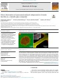 Cover page: Direct observation of nanocrystal-induced enhancement of tensile ductility in a metallic glass composite