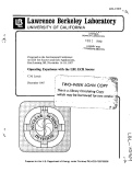 Cover page: OPERATING EXPERIENCE WITH THE LBL ECR SOURCE