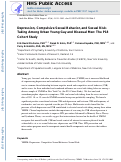 Cover page: Depression, Compulsive Sexual Behavior, and Sexual Risk-Taking Among Urban Young Gay and Bisexual Men: The P18 Cohort Study