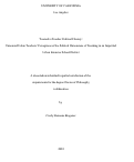 Cover page: Towards a Teacher Political Fluency: Unionized Urban Teachers’ Perceptions of the Political Dimensions of Teaching in an Imperiled Urban Intensive School District