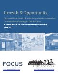 Cover page of Growth &amp; Opportunity: Aligning High-Quality Public Education &amp; Sustainable Communities Planning in the Bay Area