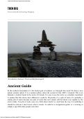 Cover page: Ancient Guide