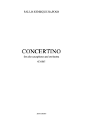 Cover page: Concertino