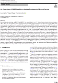 Cover page: An Overview of PARP Inhibitors for the Treatment of Breast Cancer