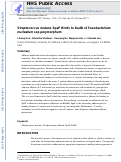 Cover page: Streptococcus mutans SpaP binds to RadD of Fusobacterium nucleatum ssp. polymorphum