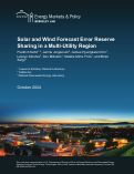 Cover page: Solar and Wind Forecast Error Reserve Sharing in a Multi-Utility Region