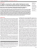 Cover page: A highly conserved 310 helix within the kinesin motor domain is critical for kinesin function and human health