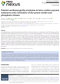 Cover page: Dilated cardiomyopathy mutation in beta-cardiac myosin enhances actin activation of the power stroke and phosphate release