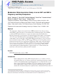 Cover page: Metabolome Wide Association Study of serum DDT and DDE in Pregnancy and Early Postpartum