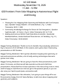 Cover page of GIS Frontiers: From Solar Mapping to Autonomous Flight and Driving