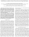 Cover page: Parallel Hessian Assembly for Seismic Waveform Inversion Using Global Updates