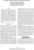 Cover page: The Role of Feedback and Post-Error Adaptations in Reasoning