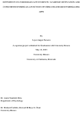 Cover page: Difference In Undergraduate Students’ Academic Motivation And Conscientiousness As A Function Of Using Online Group Messaging Apps