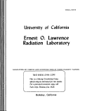 Cover page: Mobilities of Cesium and Rubidium Ions in Their Parent Vapors