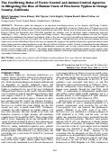 Cover page: The Conflicting Roles of Vector Control and Animal Control Agencies in Mitigating the Rise of Human Cases of Flea-borne Typhus in Orange County, California