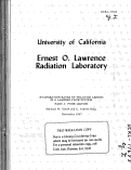 Cover page: EVAPORATION RATES OF VOLATILE LIQUIDS IN A LAMINAR FLOW SYSTEM. PART I: PURE LIQUIDS