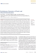 Cover page: Evolutionary Genomics of Peach and Almond Domestication