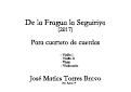 Cover page: De la Fragua la Seguiriya