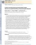 Cover page: Socially structured human movement shapes dengue transmission despite the diffusive effect of mosquito dispersal