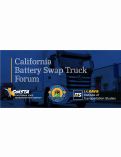 Cover page of California Battery Swap Truck Forum Report