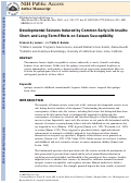 Cover page: Developmental seizures induced by common early‐life insults: Short‐ and long‐term effects on seizure susceptibility