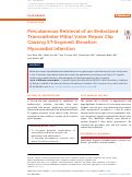 Cover page: Percutaneous Retrieval of an Embolized Transcatheter Mitral Valve Repair Clip Causing ST-Segment Elevation Myocardial Infarction