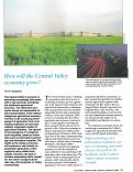 Cover page: How will the Central Valley economy grow?