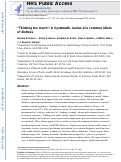 Cover page: “Thinking too much”: A systematic review of a common idiom of distress