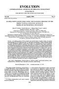 Cover page: Global Population Structure and Natural History of the Green Turtle (Chelonia mydas) in Terms of Matriarchal Phylogeny