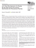 Cover page: Let’s Chat: Development of a Family Group Chat Cancer Prevention Intervention for Vietnamese Families