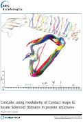 Cover page: ConSole: using modularity of Contact maps to locate Solenoid domains in protein structures