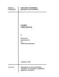 Cover page: CALREL User Manual