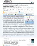 Cover page: Core-Level Photoelectron Angular Distributions at the Liquid–Vapor Interface