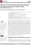 Cover page: Membrane Phenotypic, Metabolic and Genotypic Adaptations of Streptococcus oralis Strains Destined to Rapidly Develop Stable, High-Level Daptomycin Resistance during Daptomycin Exposures.