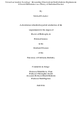 Cover page: Toward an Analytic Sociology: Reconciling Structural and Individualistic Explanations of Social Phenomena via a Theory of Embodied Practice