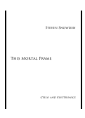 Cover page: This Mortal Frame