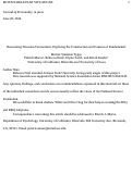 Cover page: Renovating Situation Taxonomies: Exploring the Construction and Content of Fundamental Motive Situation Types