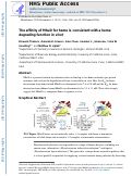 Cover page: The affinity of MhuD for heme is consistent with a heme degrading function in vivo†